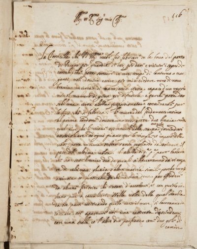 Portafolio de dibujos de Mutio Oddi de Urbino y otros, p116, c.1635-40 de Muzio Oddi