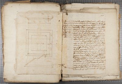 Portafolio de dibujos de Mutio Oddi de Urbino y otros, p120, c.1635-40 de Muzio Oddi