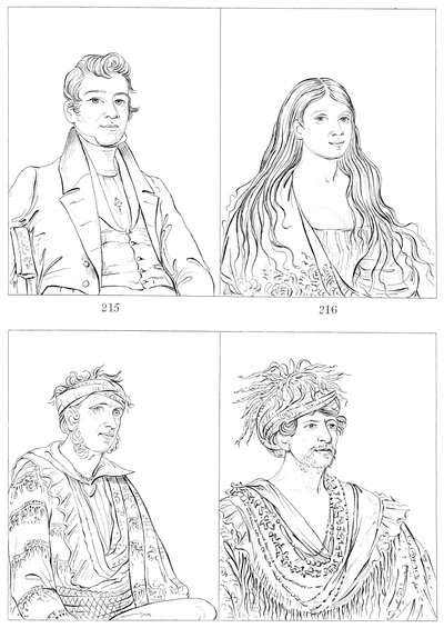 Cherokees, 1841 de Myers and Co