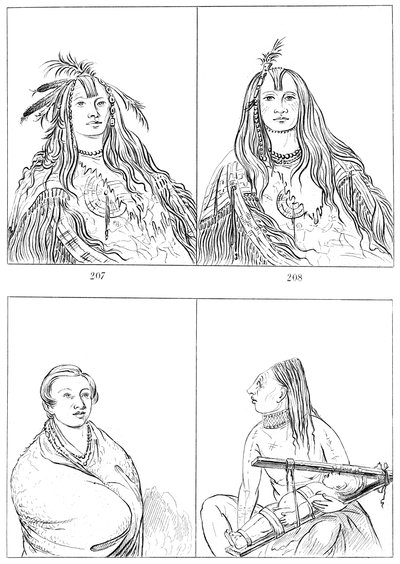 Flatheads, Nez Perces y Chinooks de Myers and Co