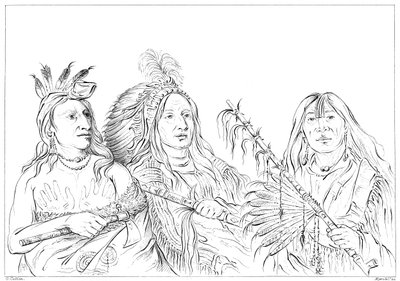 Sioux, 1841 de Myers and Co