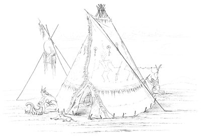 Teepee, 1841 de Myers and Co