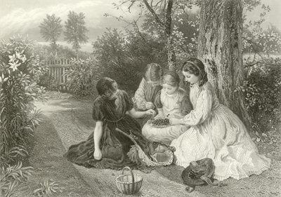 Un festín de cerezas de Myles Birket Foster