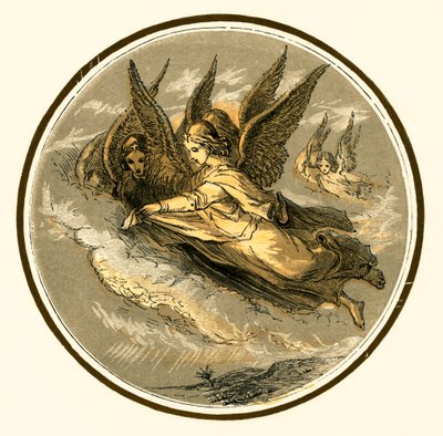 Ángeles volando de Myles Birket Foster