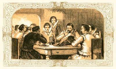 Cortando la carne de Myles Birket Foster