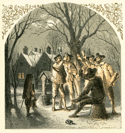 Jolgorio navideño de Myles Birket Foster