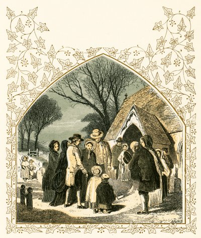 Mañana de Navidad de Myles Birket Foster