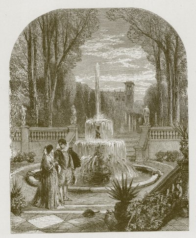 Lord Thomas y la Bella Annet de Myles Birket Foster