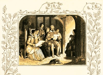 Cantando villancicos de Myles Birket Foster