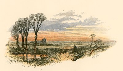 Paseo vespertino del domingo de Myles Birket Foster