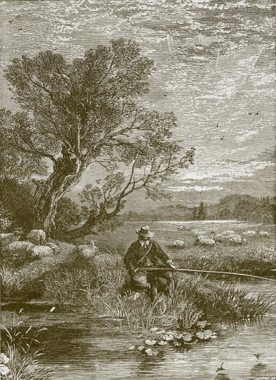 El deseo del pescador de Myles Birket Foster