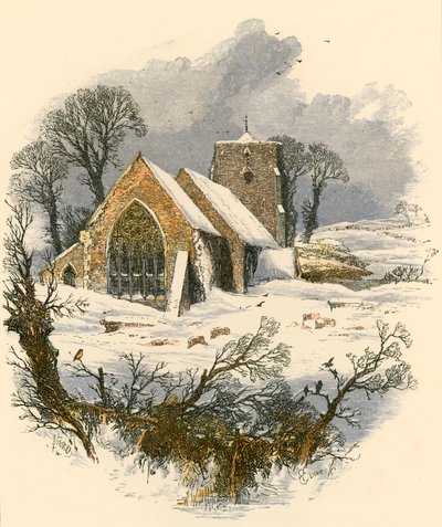 Paseo Sabático de Invierno de Myles Birket Foster