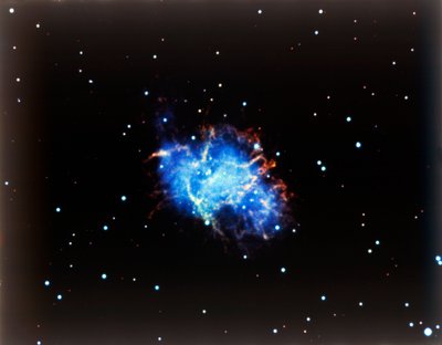 Nebulosa del Cangrejo en la constelación de Tauro de NASA Images