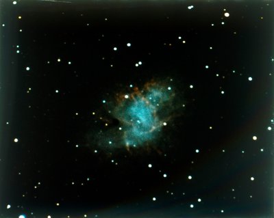 Nebulosa del Cangrejo en la constelación de Tauro de NASA Images