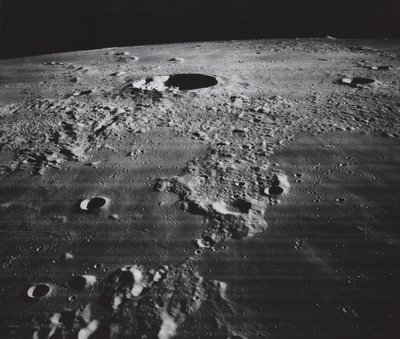 Cráter Kepler y alrededores, 1967 de NASA Images