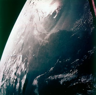 La Tierra desde el espacio - la costa del Golfo, Houston y la Bahía de Galveston, EE.UU. de NASA Images