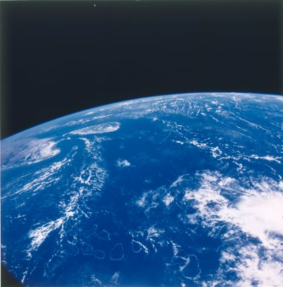 La Tierra desde el espacio - el Océano Índico, c. 1980s de NASA Images