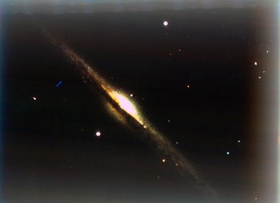 La galaxia de la aguja en Coma Berenices de NASA Images