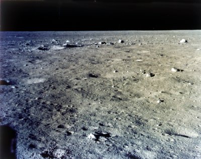 La superficie de la Luna de NASA Images
