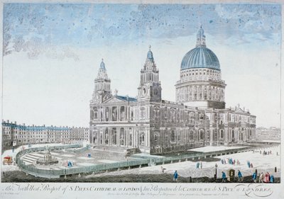 Catedral de San Pablo, Ciudad de Londres, 1755 de NJB de Poilly