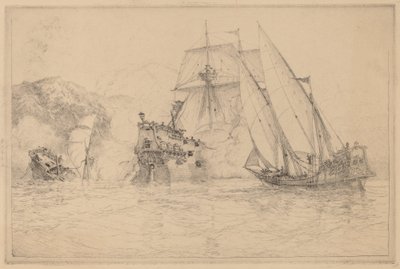 Barcos luchando de N. Artsay