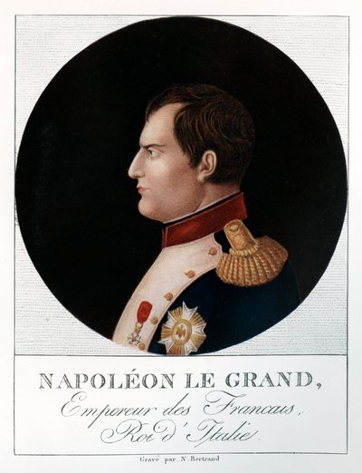 Emperador Napoleón Bonaparte, 1769-1821, 1912 de N. Bertrand