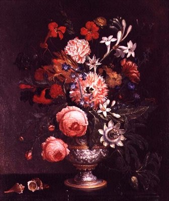 Naturaleza muerta (una de un par) de N. Javrillard