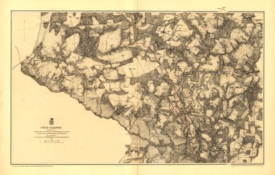 Cold Harbor. [Junio 1-3, 1864] de N. Michler