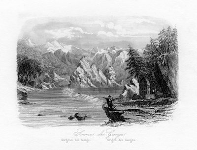 Fuente del Ganges, India de N. Remond