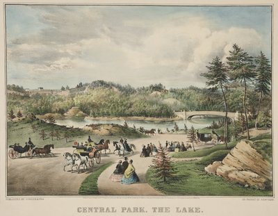 Central Park - El lago de Currier and Ives
