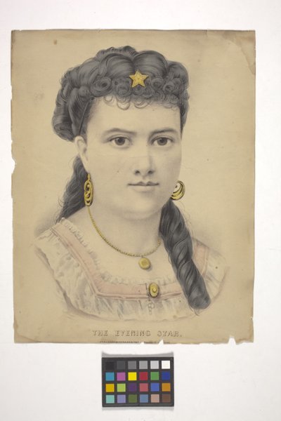 El lucero del alba (litografía coloreada a mano) de N. and Ives J.M. (1824 95) Currier