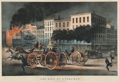 La Vida de un Bombero, El Sistema Metropolitano de Currier and Ives