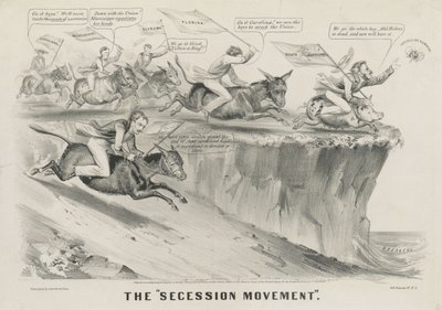 El movimiento de secesión de Currier and Ives