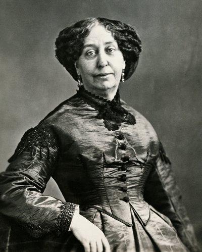 George Sand, seudónimo de Amantine-Lucile-Aurore Dupin (París) de Nadar