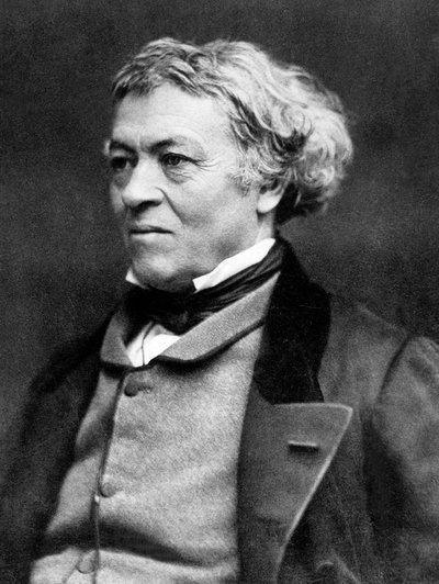 Jean-Baptiste Camille Corot (1796-1875) pintor francés, foto por Nadar, c. 1860 de Nadar