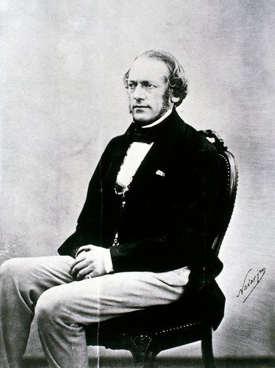 Charles-Auguste de Bériot (foto en blanco y negro) de Nadar