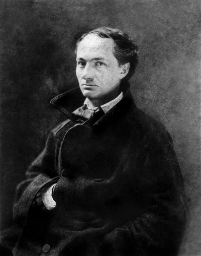 Charles Baudelaire (1821 - 1867) joven, hacia 1850, foto por Gaspard Felix Tournachon alias Felix Nadar (1820 - 1910) colección BNF - Poeta francés Charles Baudelaire (1821 - 1867) cuando era joven, alrededor de 1850, foto por Nadar de Nadar