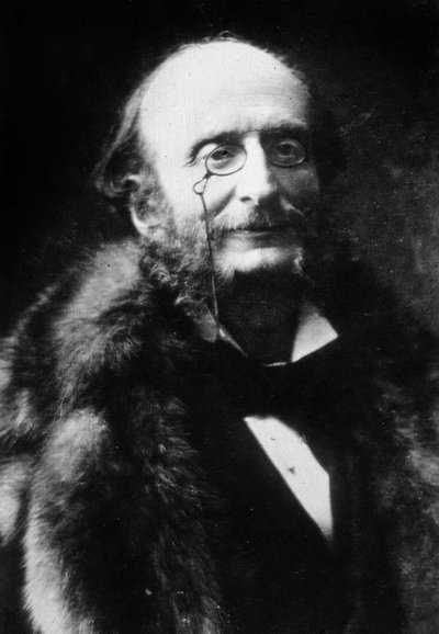 Jacques Offenbach (1819-1880) compositor francés de Nadar