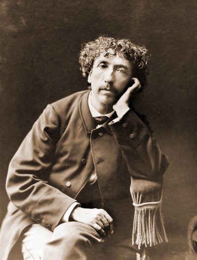 Retrato de Charles Garnier, arquitecto de la Ópera de París (1825-1898) de Nadar