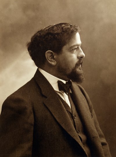 Retrato de Claude Debussy de Nadar