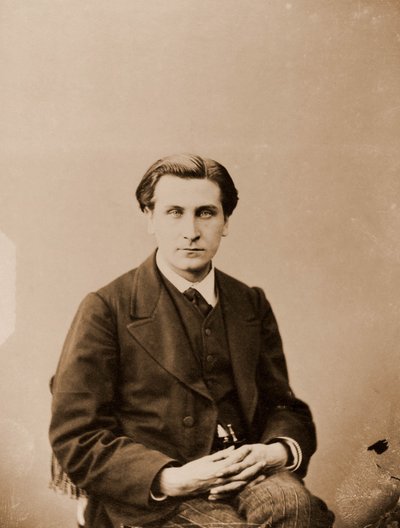 Retrato de Francois Coppee, poeta 1842-1908 de Nadar