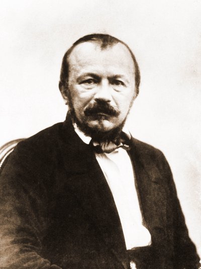 Retrato de Gerard de Nerval, escritor 1808-1855 de Nadar