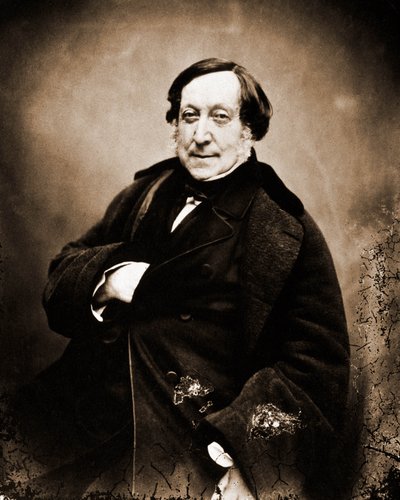 Retrato de Gioachino Rossini, compositor 1792-1868 de Nadar
