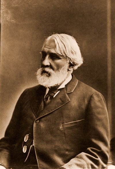 Retrato de Iván Turguénev o Turgueniev de Nadar