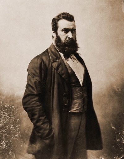 Retrato de Jean-Francois Millet, pintor y grabador 1814-1875 de Nadar