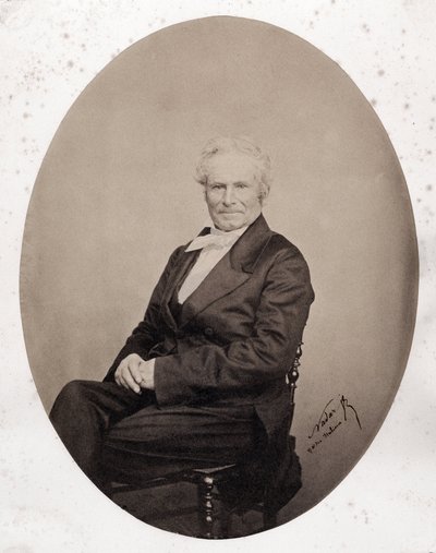 Retrato de Octave Lacroix (1827-1901), periodista y poeta francés de Nadar