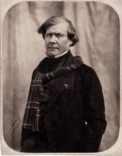 Retrato de Paul Lacroix, conocido como P.L. Jacob bibliófilo (1806-1884) de Nadar
