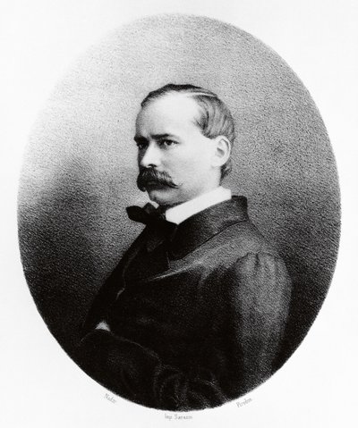 Retrato de Théodore Barrière (París) de Nadar
