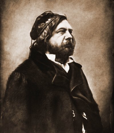 Retrato de Theophile Gautier, poeta 1811-1872 de Nadar