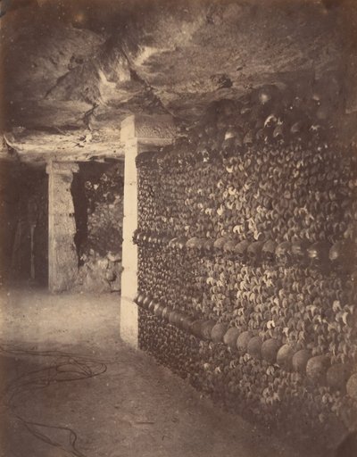 Catacumbas, París, abril de 1862 de Nadar